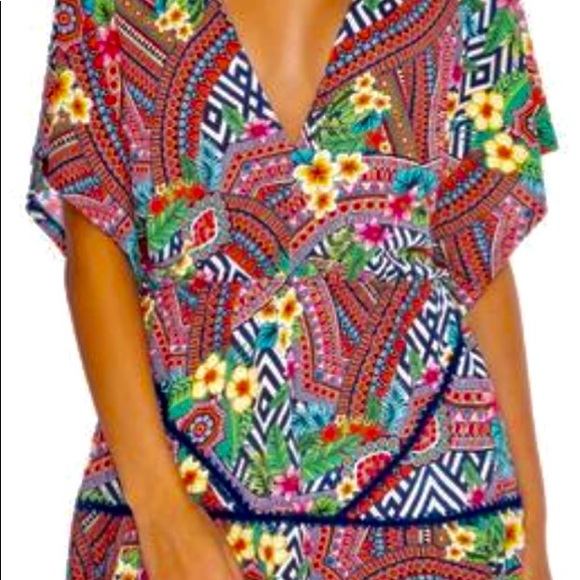 Luli Fama Playera Dress NWT - Picture 2 of 4